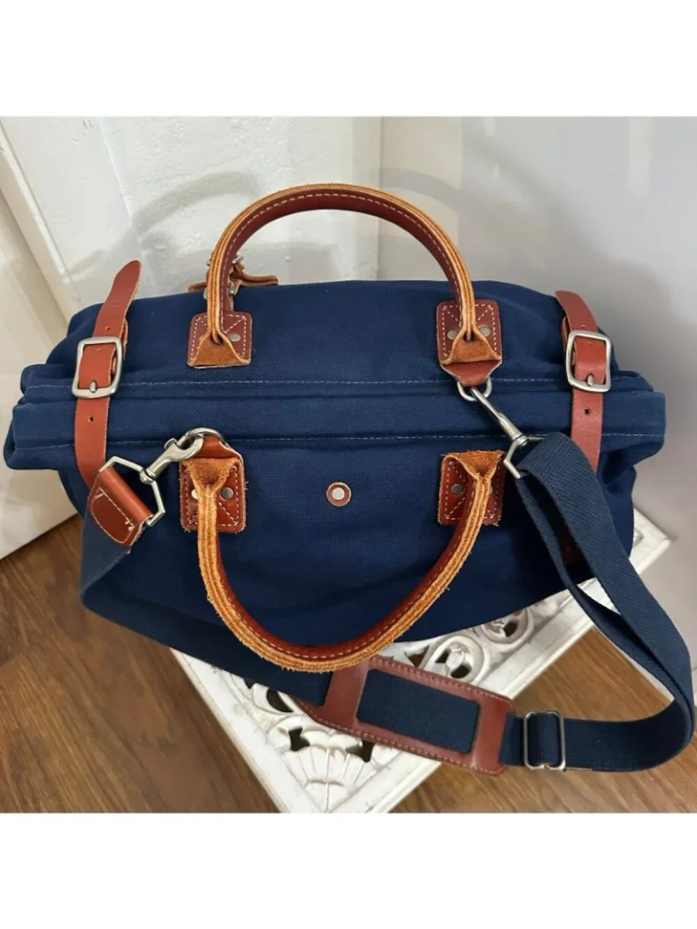 BillyKirk x J.S. Homestead carryall duffel weekender bag